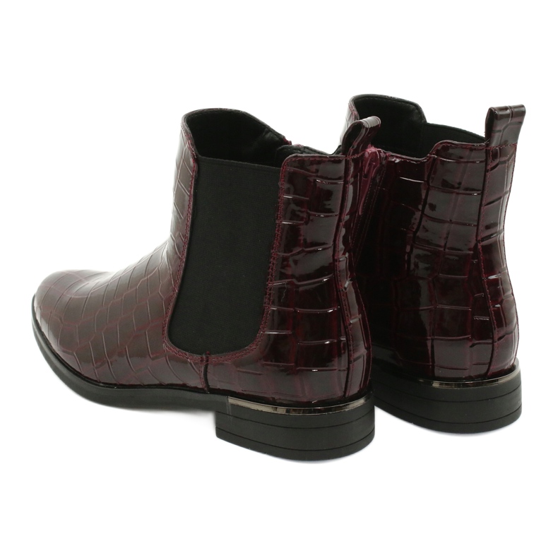 Botas Jodhpur Filippo DBT1568 / 20 BG rojo 3 Botas Jodhpur Filippo DBT1568 / 20 BG rojo 3