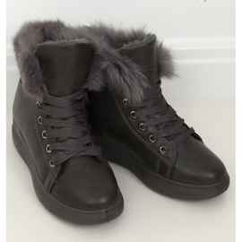 Botas grises con pelo A07 Gris 1