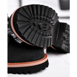 Botas Mujer Ante Big Star Gris GG274903 negro 5