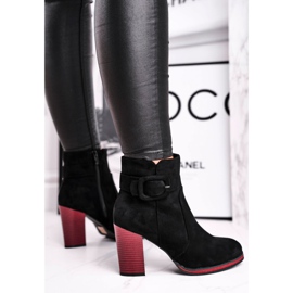 Botas De Mujer Con Tacón Alto Sergio Leone Negro BT533 2