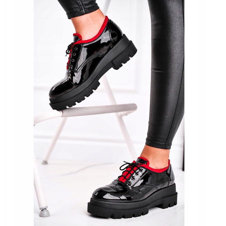 PV3 Zapatos Visconi Leather Mujer Negras 7427936 negro 1