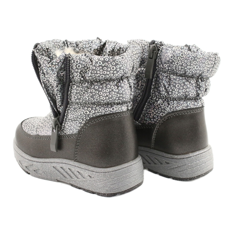 Evento Botas de invierno neo holo miss plata gris 2