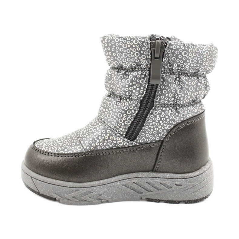 Evento Botas de invierno neo holo miss plata gris 1