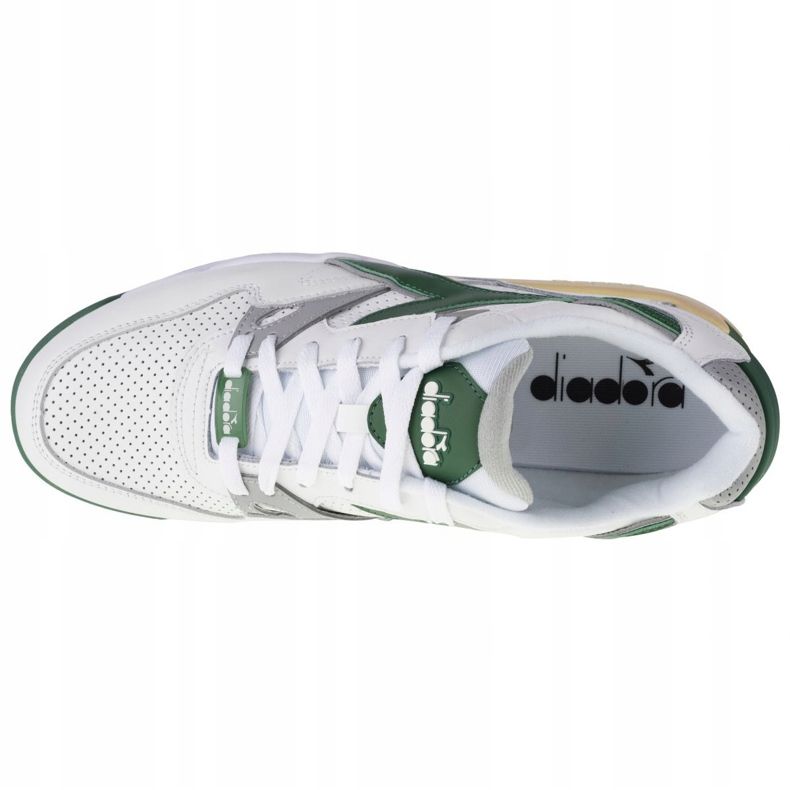 Zapatillas Diadora Rebound Ace M 501-173079-01-C7915 blanco verde 2 Zapatillas Diadora Rebound Ace M 501-173079-01-C7915 blanco verde 2