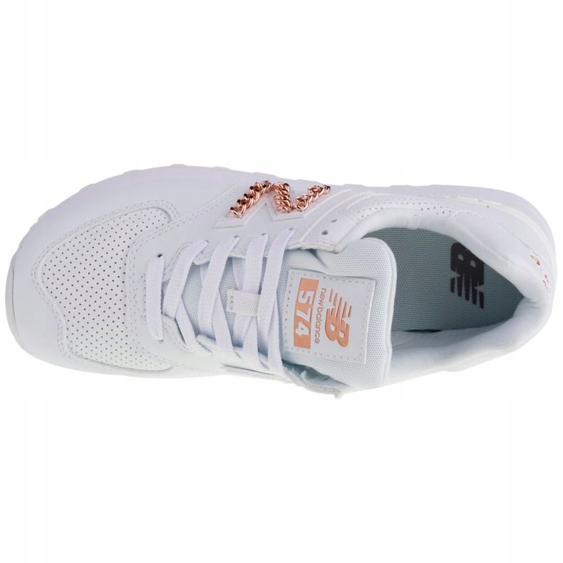 Mikasa Zapatillas New Balance W WL574HNE blanco 2 Mikasa Zapatillas New Balance W WL574HNE blanco 2