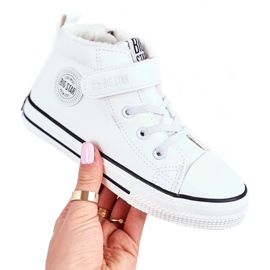 Zapatillas para niños Big Star Warm White GG374033 blanco 4