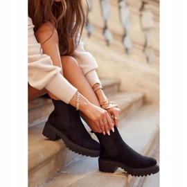 PS1 Botas Altas Mujer Sidamo Negro 4