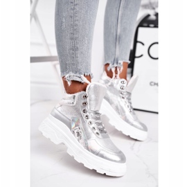 PS1 Calzado Deportivo Mujer Warmed Silver Davan plata 2