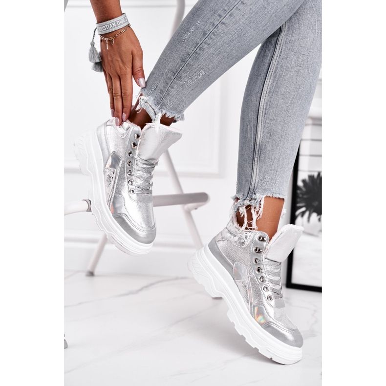 PS1 Calzado Deportivo Mujer Warmed Silver Davan plata 1