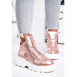 PS1 Calzado Deportivo Mujer Warmed Pink Golden Davan rosado dorado 4