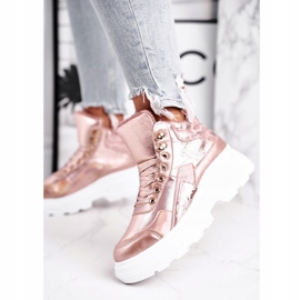 PS1 Calzado Deportivo Mujer Warmed Pink Golden Davan rosa dorado 1