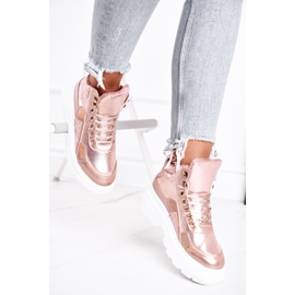 PS1 Calzado Deportivo Mujer Warmed Pink Golden Davan rosa dorado 2