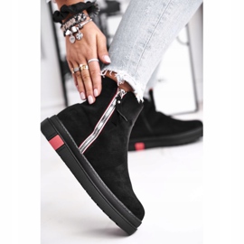 PS1 Botas de mujer, dos sandalias, regreso negro 2