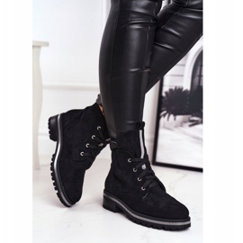 SEA Botas de Mujer Eco Suede Black Hundret Percent negro 2