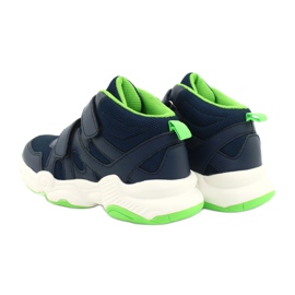 Calzado infantil befado 516Y049 azul marino verde 4
