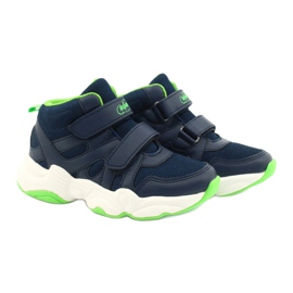 Calzado infantil befado 516Y049 azul marino verde 7