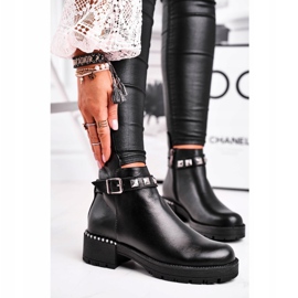 Botas Calientes Mujer Piel Laura Messi Negro 2055 1