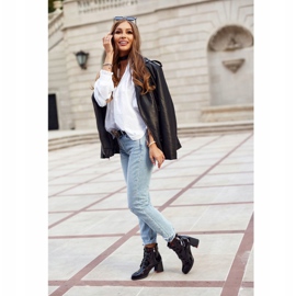 S.Barski Botas De Mujer En Tacón Lacado Negro Do It Better 3