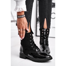 S.Barski Botas de mujer Warm Black Thunders negro 3