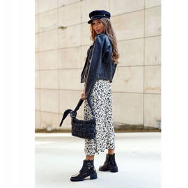 S.Barski Botas de Mujer Lacadas Negras Drive Me Crazy negro 1