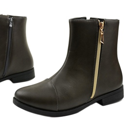 Botines planos mujer kelera gris 1 Botines planos mujer kelera gris 1