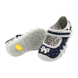 Calzado infantil befado 109P202 azul marino gris 6