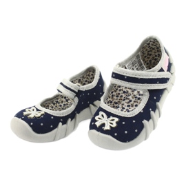 Calzado infantil befado 109P202 azul marino gris 5