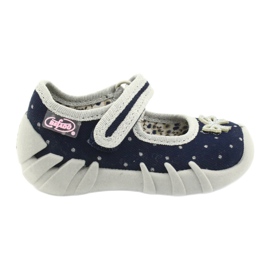 Calzado infantil befado 109P202 azul marino gris 3