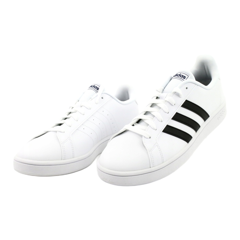 Zapatillas Adidas Grand Court Base M EE7904 blanco negro 1
