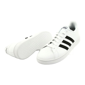 Zapatillas Adidas Grand Court Base M EE7904 blanco negro 2