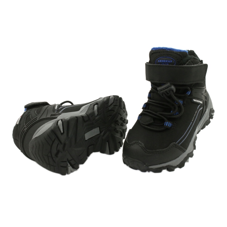 American Club Botas blandas para niños con membrana negra HL42/20 negro 3