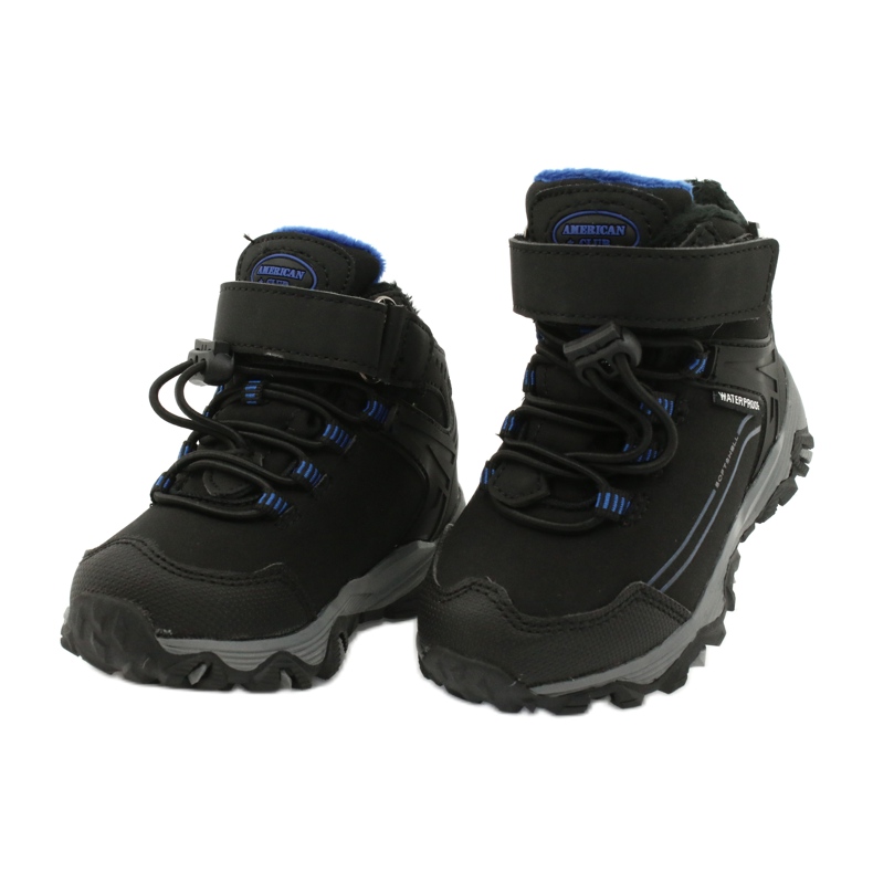 American Club Botas blandas para niños con membrana negra HL42/20 negro 2