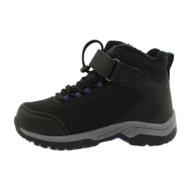 Botas deportivas soft-shell con membrana American Club HL38 / 20 negro azul 1