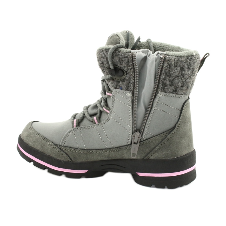 American Club Botas blandas con membrana SN03 / 20 rosado gris 1 American Club Botas blandas con membrana SN03 / 20 rosado gris 1