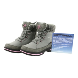 American Club Botas blandas con membrana SN03 / 20 rosa gris 4