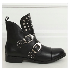 Botas negras con tachuelas negro A2300 Negro 5