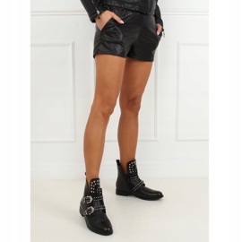 Botas negras con tachuelas negro A2300 Negro 4