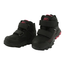 American Club Botas softshell con membrana negro rojo 2
