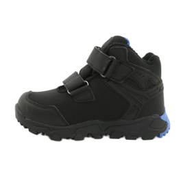 American Club Botas softshell con membrana negro azul 1