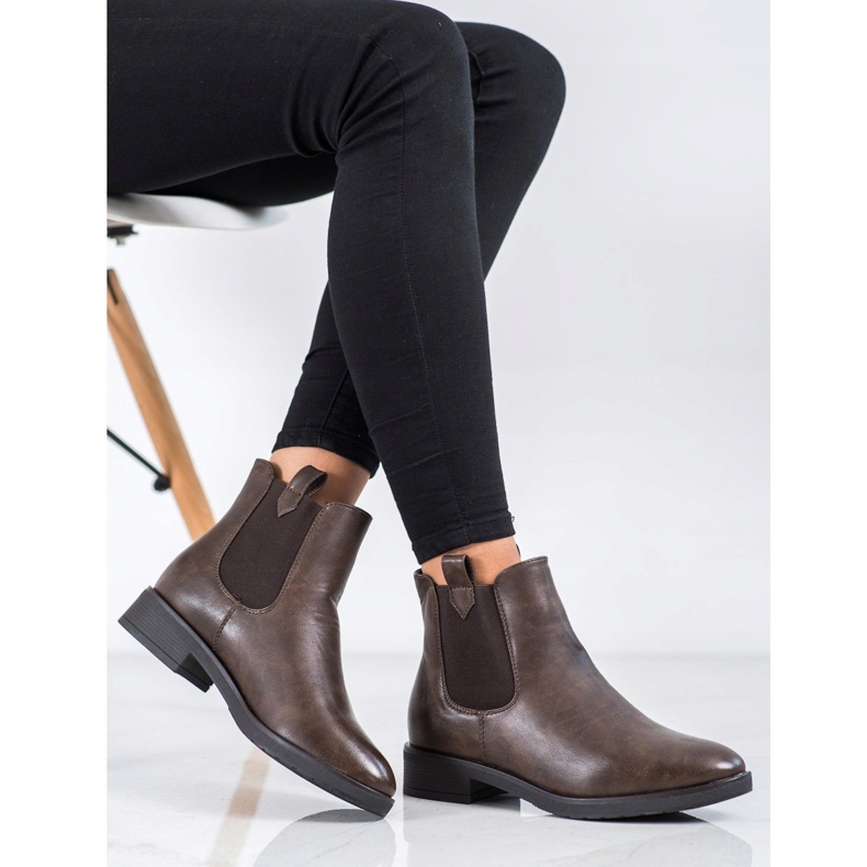 Kylie Botas Chelsea cálidas marrón multicolor 2