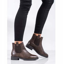 Kylie Botas Chelsea cálidas marrón multicolor 3