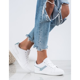 SHELOVET Calzado deportivo de moda blanco 1