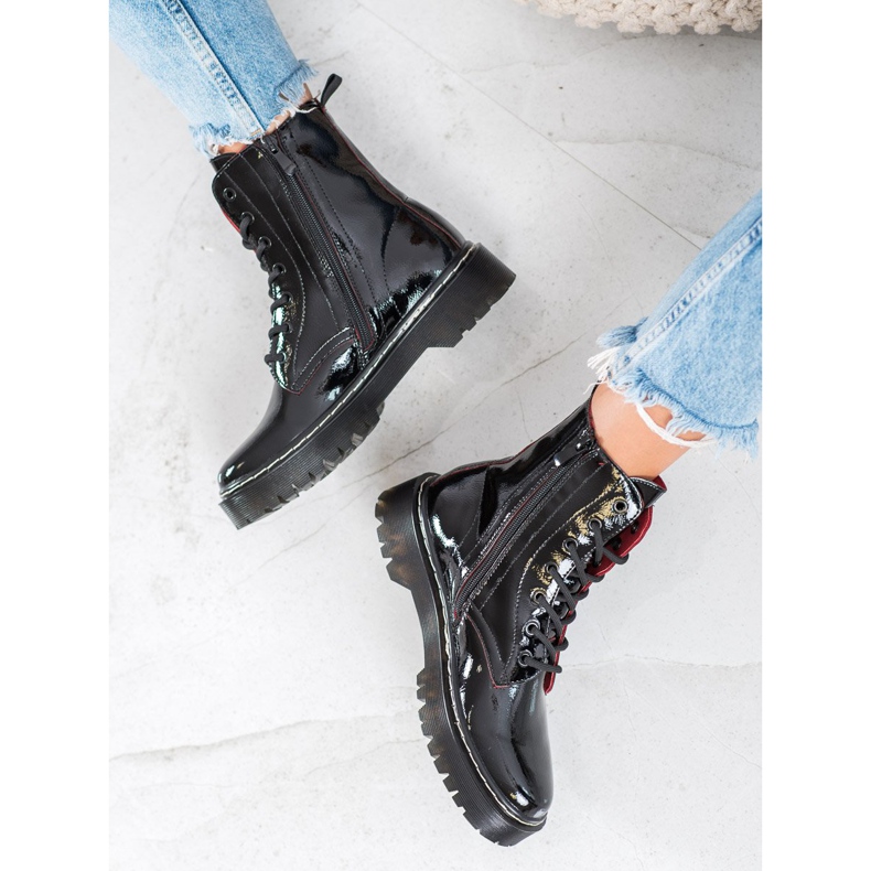 Trabajadores lacados VINCEZA negro 1