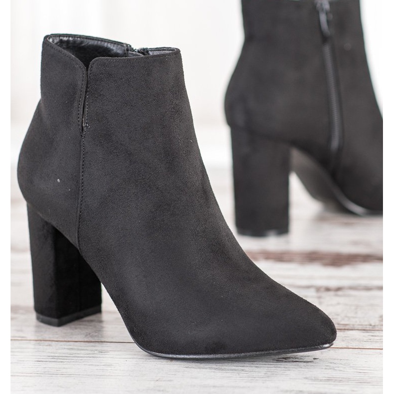 SHELOVET Botas elegantes negro 1