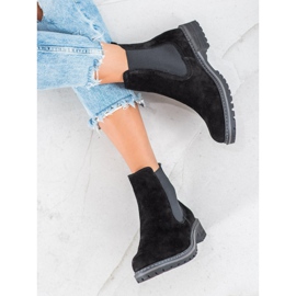 Filippo Botas Chelsea de piel negro 4