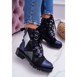 Botas Mujer Piel Maciejka Azul Marino 04184-17 / 00-3 1 Botas Mujer Piel Maciejka Azul Marino 04184-17 / 00-3 1