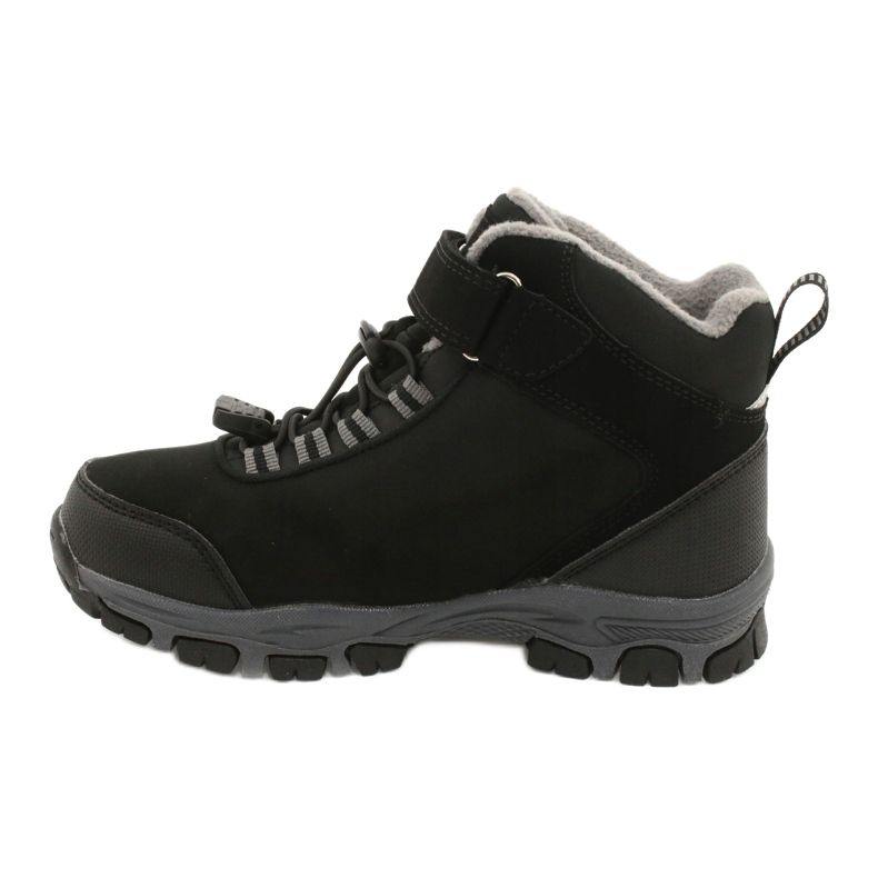 American Club Botas de softshell americanas botas de invierno con membrana negro gris 1 American Club Botas de softshell americanas botas de invierno con membrana negro gris 1