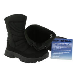 American Club Botas con membrana aislada con vellón negro 5