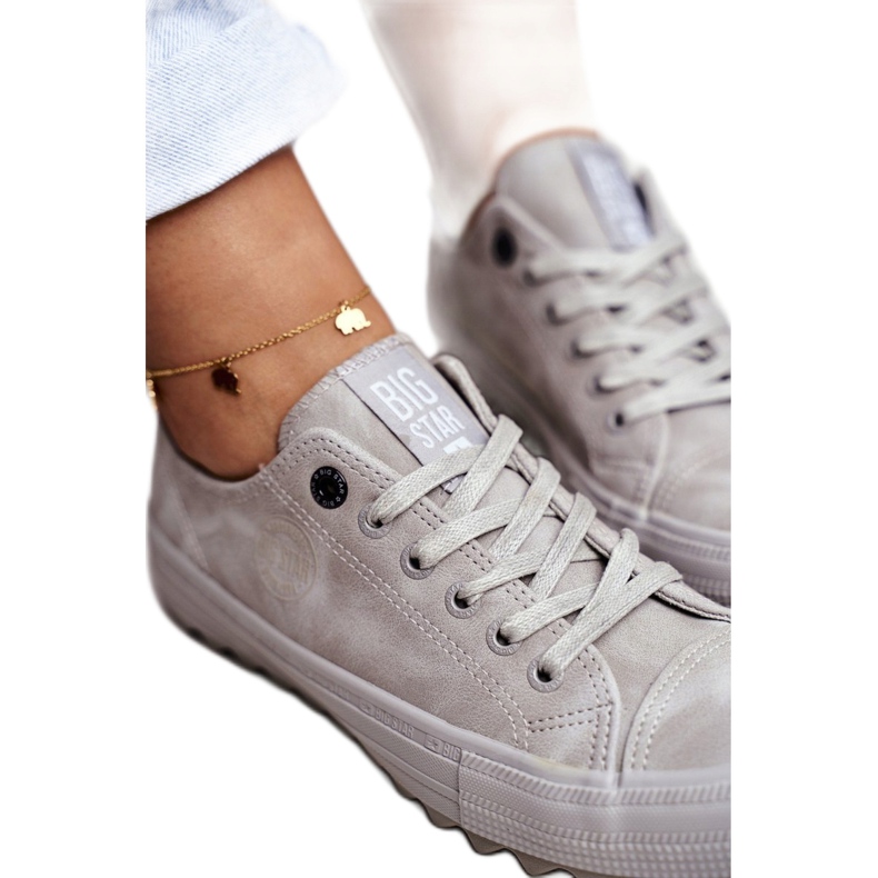 Zapatillas de Mujer Big Star Grey GG274075 gris 3
