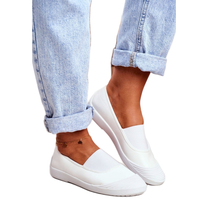 LU BOO Zapatillas sin cordones Zapatillas sin cordones Justy blanco 1